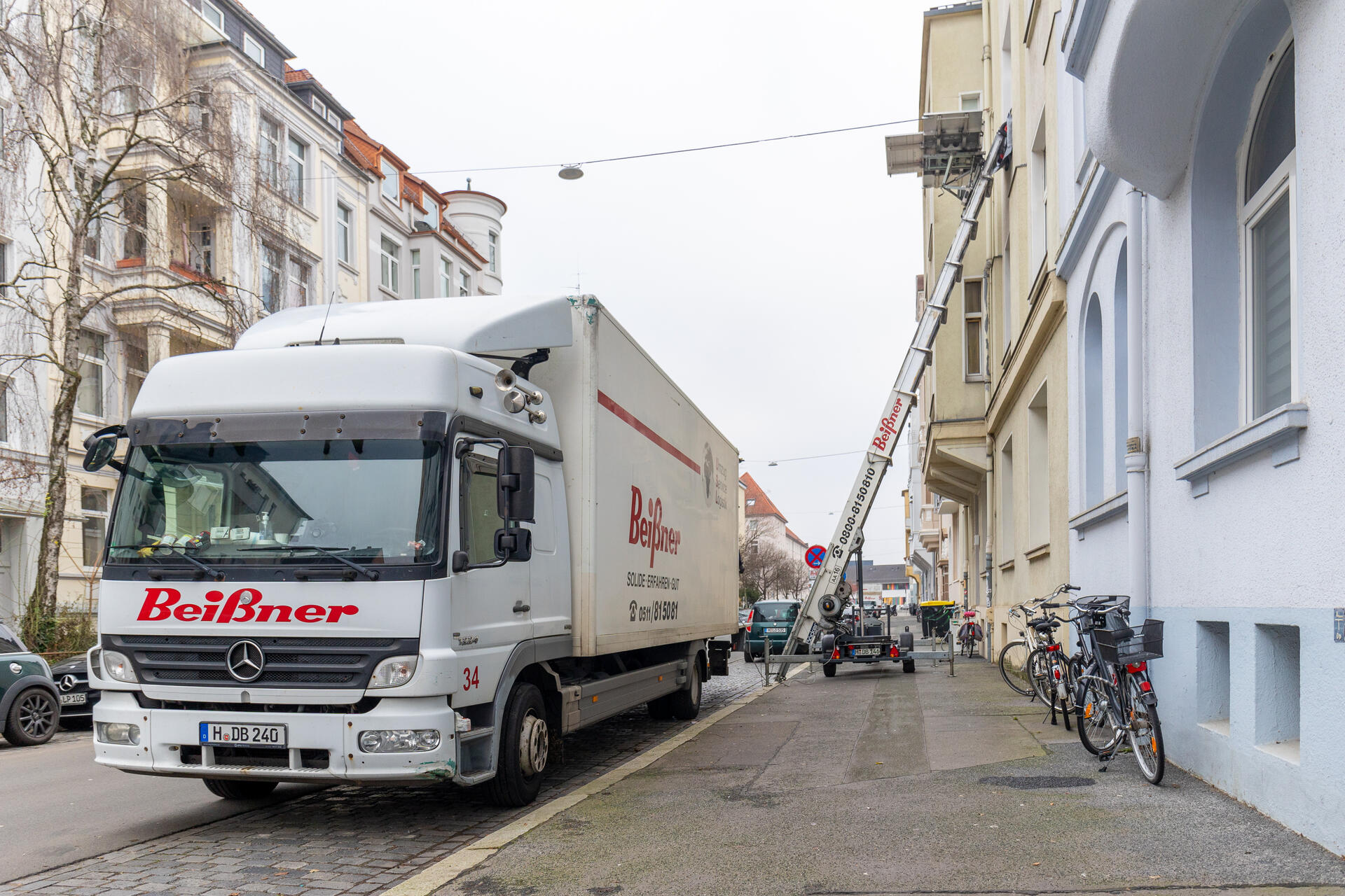 Sichere Lagerung von Möbeln bei der Spedition Beißner