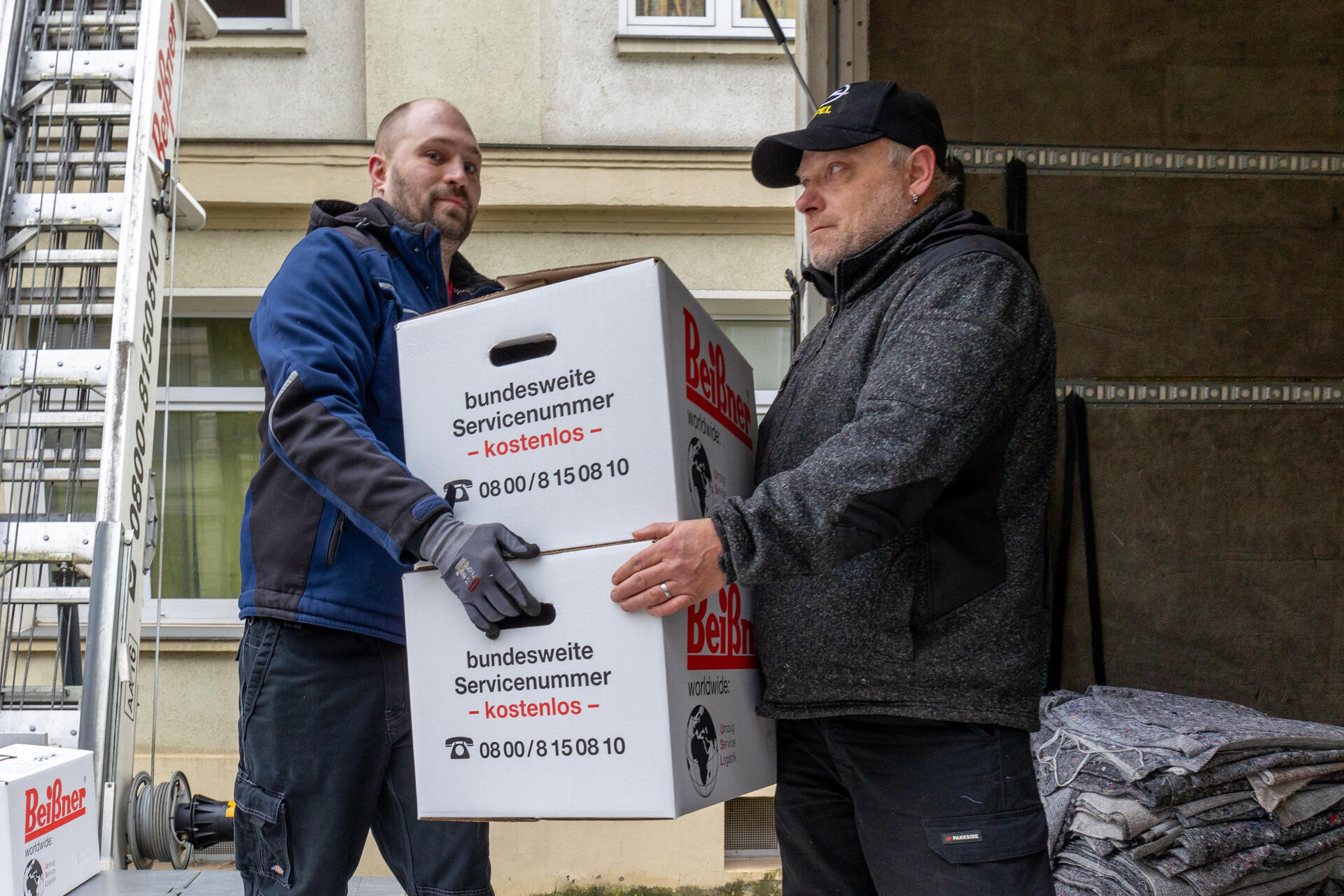 Regionales Umzugsunternehmen in der Nähe mit kurzen Anfahrtswegen
